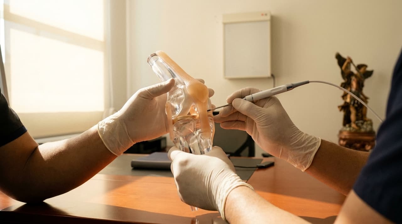 Radiofrecuencia articular de rodilla para artrosis y dolor crónico — Dr. Armando Cárdenas, Mérida